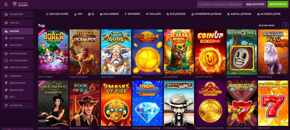 Malina online casino