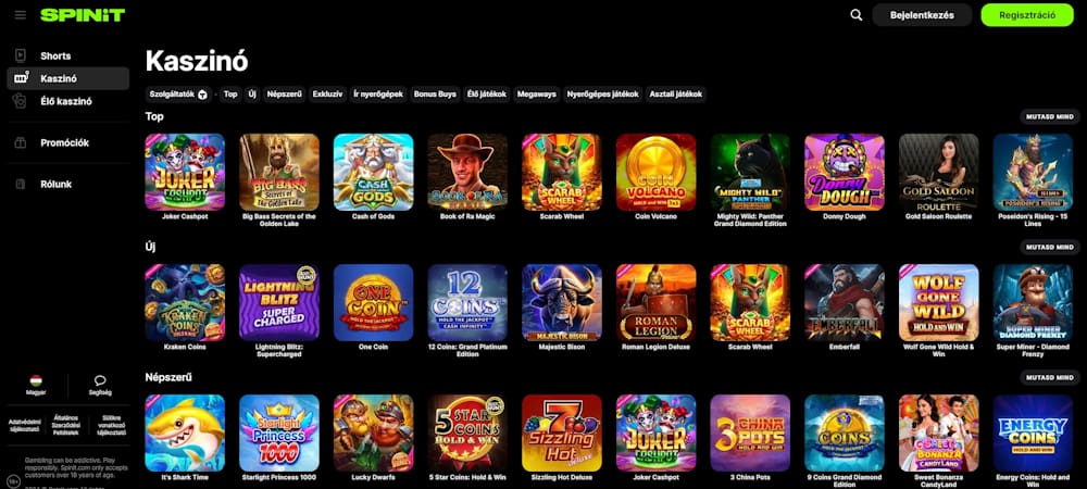 Spinit online casino