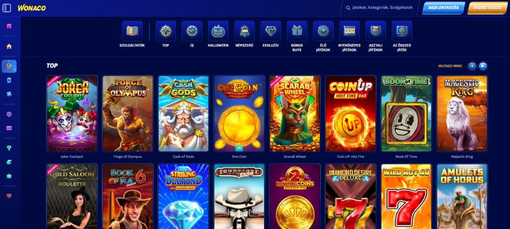 Wonaco online casino